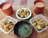 A picture of step 3 of Aloo Chaat.