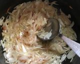 A picture of step 2 of Aloo gosht.