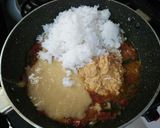 A picture of step 3 of Sambar Rice.