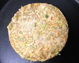 A picture of step 4 of Lauki Paratha.