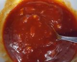 A picture of step 4 of Sweet and Sour Chicken with Cheese.