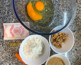 Foto del paso 1 de la receta: Bizcocho de zanahoria con nueces y pasas
