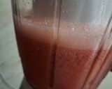 A picture of step 2 of Gond katira Watermelon Shikanji.