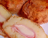 Foto del paso 4 de la receta: Bomba de papa rellena de jamón y queso