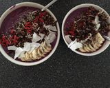 A picture of step 6 of Dragon Fruit Smoothie Bowls.