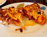 Foto del paso 3 de la receta: Huevos con jamón y queso