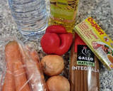 Foto del paso 1 de la receta: Espaguetis integrales saludables