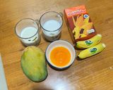 Foto langkah ke 1 dari resep Es Krim Mangga Pisang (Mpasi 8m+).