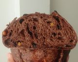 Foto langkah ke 28 dari resep Orange Peel Double Choco Sourdough Bread 72% (Open Bake Method).