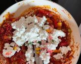 A picture of step 2 of Paneer Fruits Bhurji.
