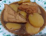 Foto langkah ke 5 dari resep Semur Kentang Tahu.