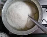 A picture of step 5 of Nariyal mithai.