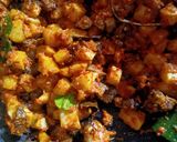 Foto langkah ke 4 dari resep Sambal kentang ati goreng.