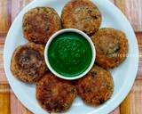 Leftover Daliya and Kidney Bean Cutlets recipe step 4 photo