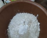 Foto langkah ke 2 dari resep (Sourdough Discard) Rainbow Mantau.