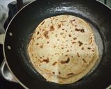 A picture of step 10 of Soft layered carrot chapati.