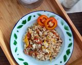 Foto langkah ke 4 dari resep Nasi Goreng Sosis (bumbu iris).