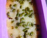 A picture of step 4 of Basbousa Cake.
