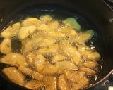 A picture of step 2 of Sharkkara varatti sharkkara upperi.