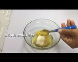Foto langkah ke 1 dari resep Bolu susu 1 telur tanpa mixer.