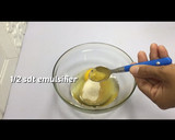Foto langkah ke 1 dari resep Bolu susu 1 telur tanpa mixer.