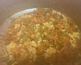 A picture of step 4 of Egg Masala vermicelli/Egg masala semiya.
