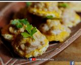 รูปขั้นตอนการทำที่ 9 ของ ขนมปังหน้าหมู สูตรอบ ไม่ใช้น้ำมัน