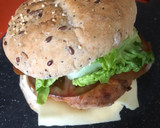 Foto del paso 17 de la receta: Hamburguesa con salmón