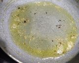 A picture of step 4 of Hariyali Chole masala (without onion garlic).