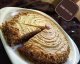 A picture of step 12 of Bombay coffee Cake.