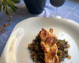 Foto del paso 4 de la receta: Trenza de pavo sobre lecho de verduras