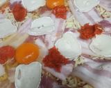 Foto del paso 4 de la receta: Pizza con Bacon, Sobrasada y Queso de Cabra