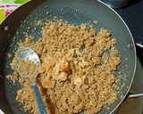 A picture of step 2 of Churma Galangal laddu.