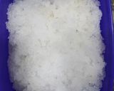A picture of step 1 of Goond katira/ badam pisin cooler.
