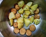 পেঁপের নিরামিষ ডালনা (penper niramish dalna recipe in Bengali) রেসিপির ধাপ 2 ছবি