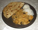 Korma curry vajas naannal és basmati rizzsel recept fázis 25 fotója