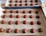 Une image de l'étape 4 de Macarons Trompe-l'œil au Chocolat.