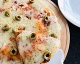 A picture of step 6 of Microwave Pizza 🍕.