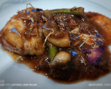 Foto del paso 10 de la receta: Rape en salsa con langostinos y sepia