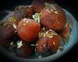 A picture of step 7 of Potato Gulab jamun.