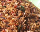 Foto langkah ke 7 dari resep Tongkol Suwir Pedas Kemangi Endessss 😍.