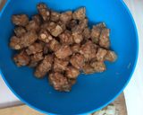 Foto langkah ke 3 dari resep Tumis kacang panjang dan tempe simpel nan endul.