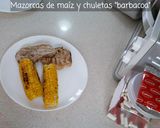 Foto del paso 6 de la receta: Mazorcas de maíz con chuletas "barbacoa"