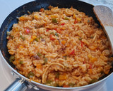 Foto del paso 7 de la receta: Arroz con chipirones y mayonesa de ajo negro
