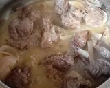 A picture of step 2 of Pork Stew with Potatoes and Eggplant.