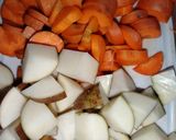 A picture of step 4 of Seafood Soup (Sopa Marinera).