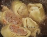 Foto langkah ke 9 dari resep Egg Chicken Roll with Carrot.