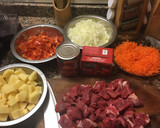 Foto del paso 1 de la receta: Guiso de arroz y carne