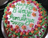 A picture of step 14 of Birthday cake.