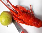Lobster lada hitam instan langkah memasak 2 foto